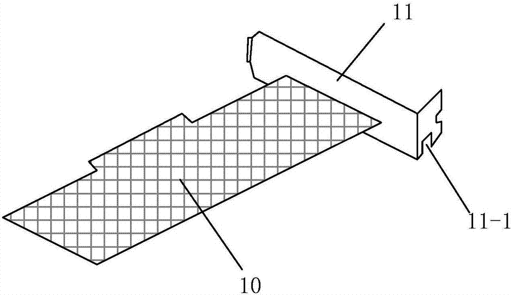 Expansion card fixing apparatus and case