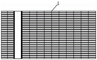 A large-pore pavement drainage capacity test equipment and method for simulating precipitation patterns