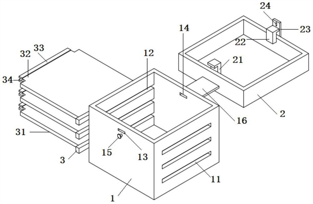 Multifunctional silica gel tool box and integral forming method of tool box