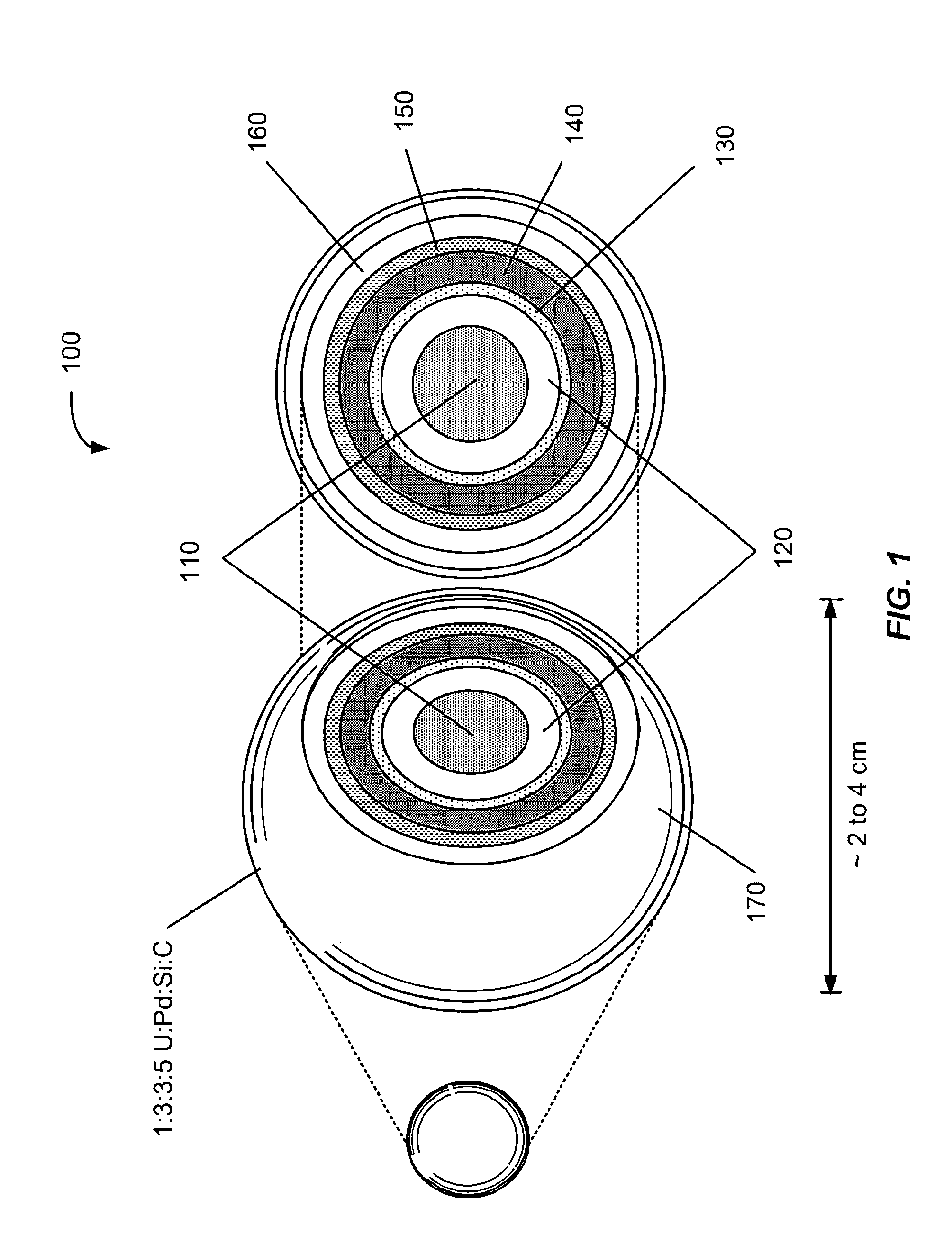 Solid hollow core fuel for fusion-fission engine