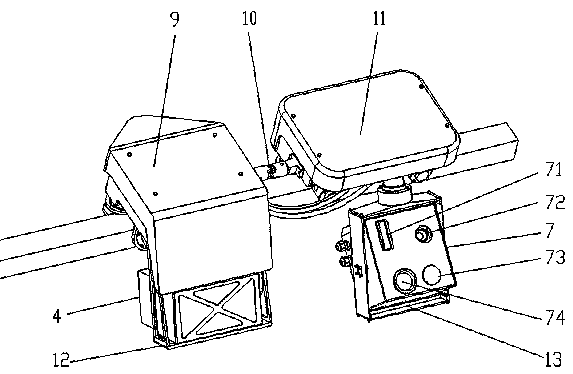 A monorail inspection robot system for belt conveyors in extreme environments