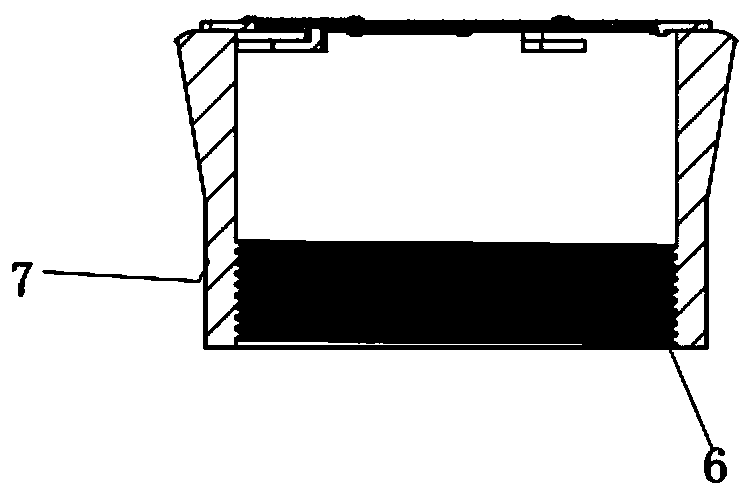 Structure capable of adjusting area of outlet of spraying nozzle