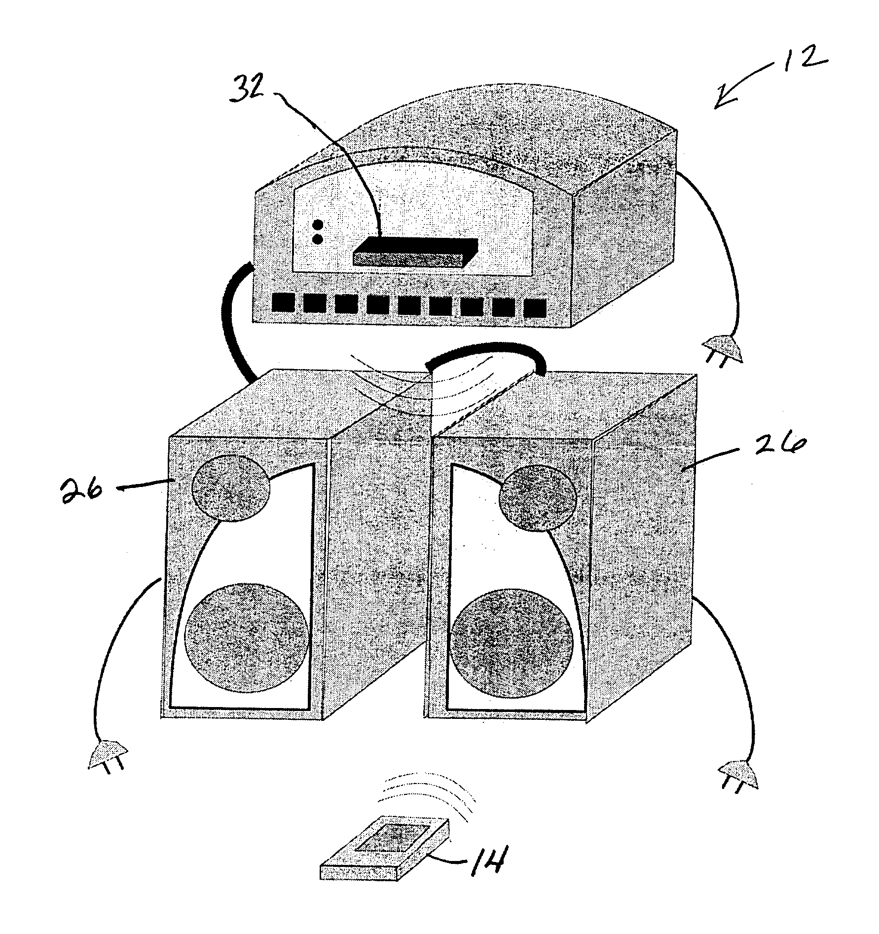 System and method for distributing music to customers over the internet using uniquely identified proprietary devices