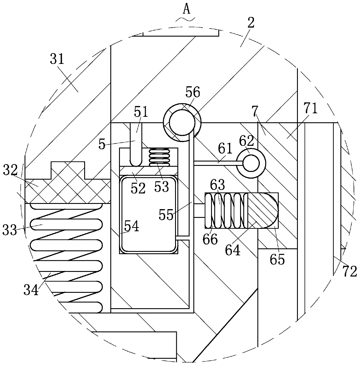 Heat exchange device for composite methyl alcohol evaporator