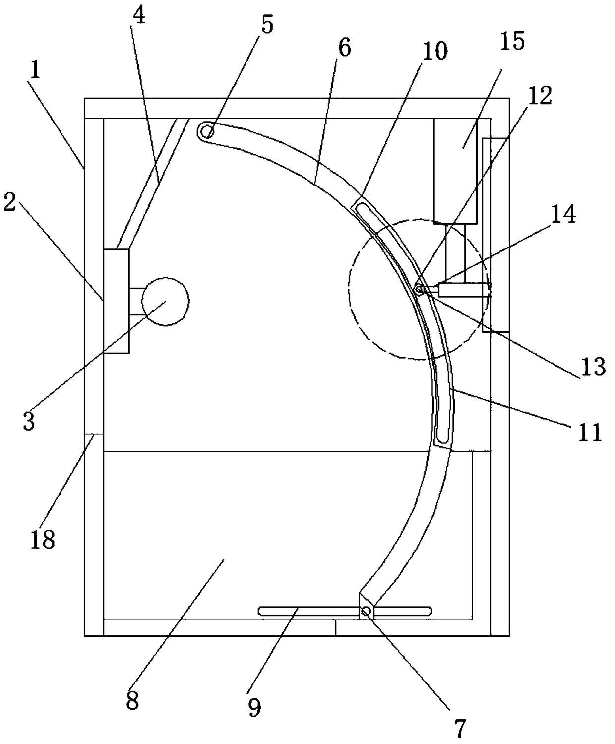 Explosion-proof hidden type wall washer