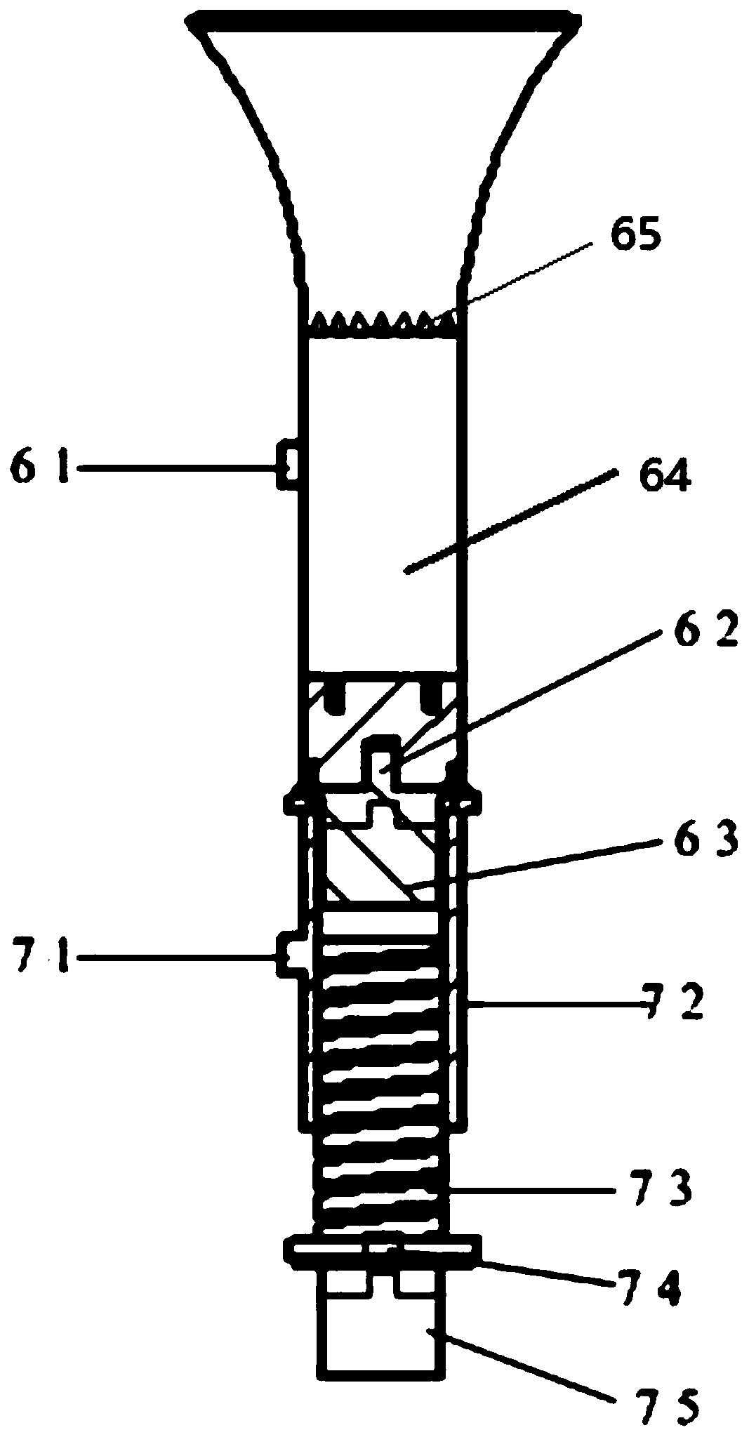 Adjustable high-voltage ground wire operating rod