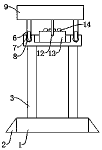 Continuous multi-brick weighing and feeding device for refractory material