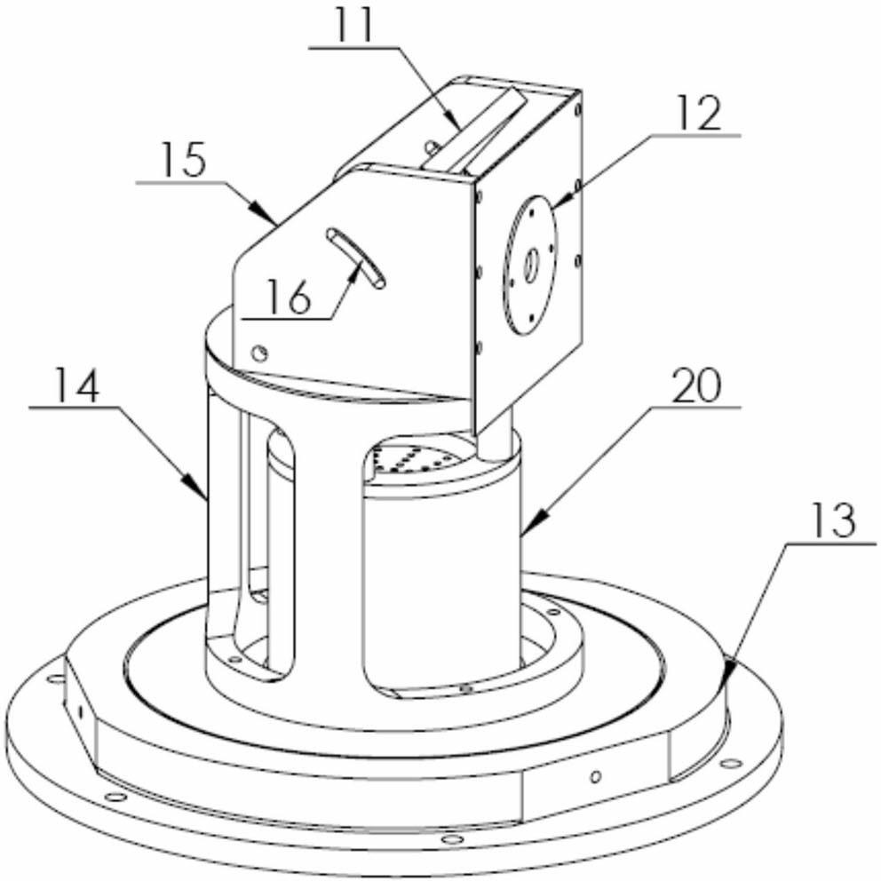 Optical mirror ion beam nano-precision machining method based on combination of material addition and removal