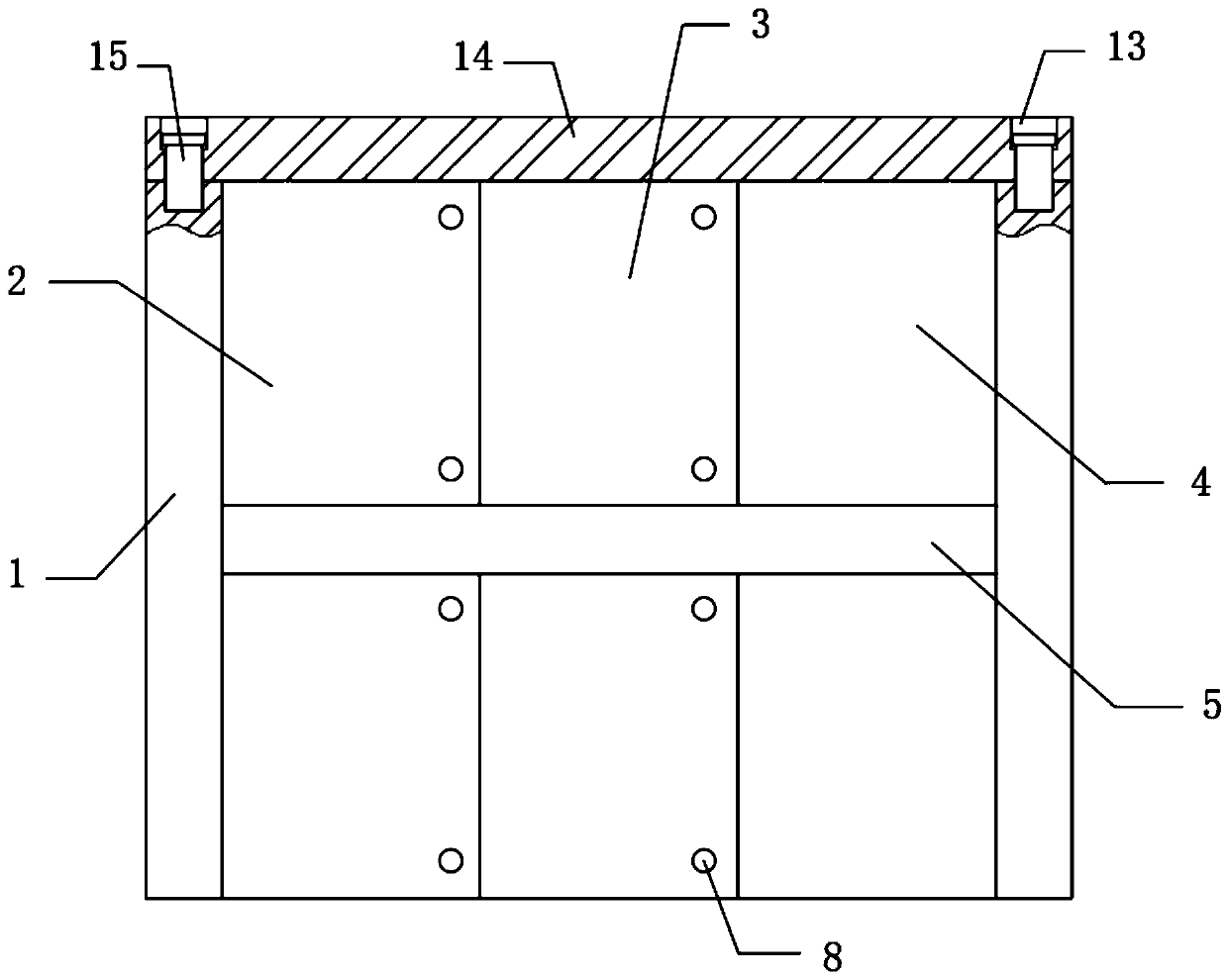 Energy-saving and environment-friendly fabricated wall and assembly method thereof