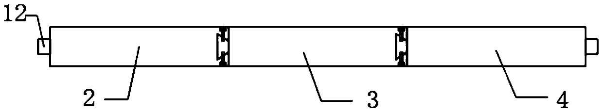 Energy-saving and environment-friendly fabricated wall and assembly method thereof