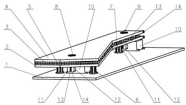 Flexible solar wing compaction and release device