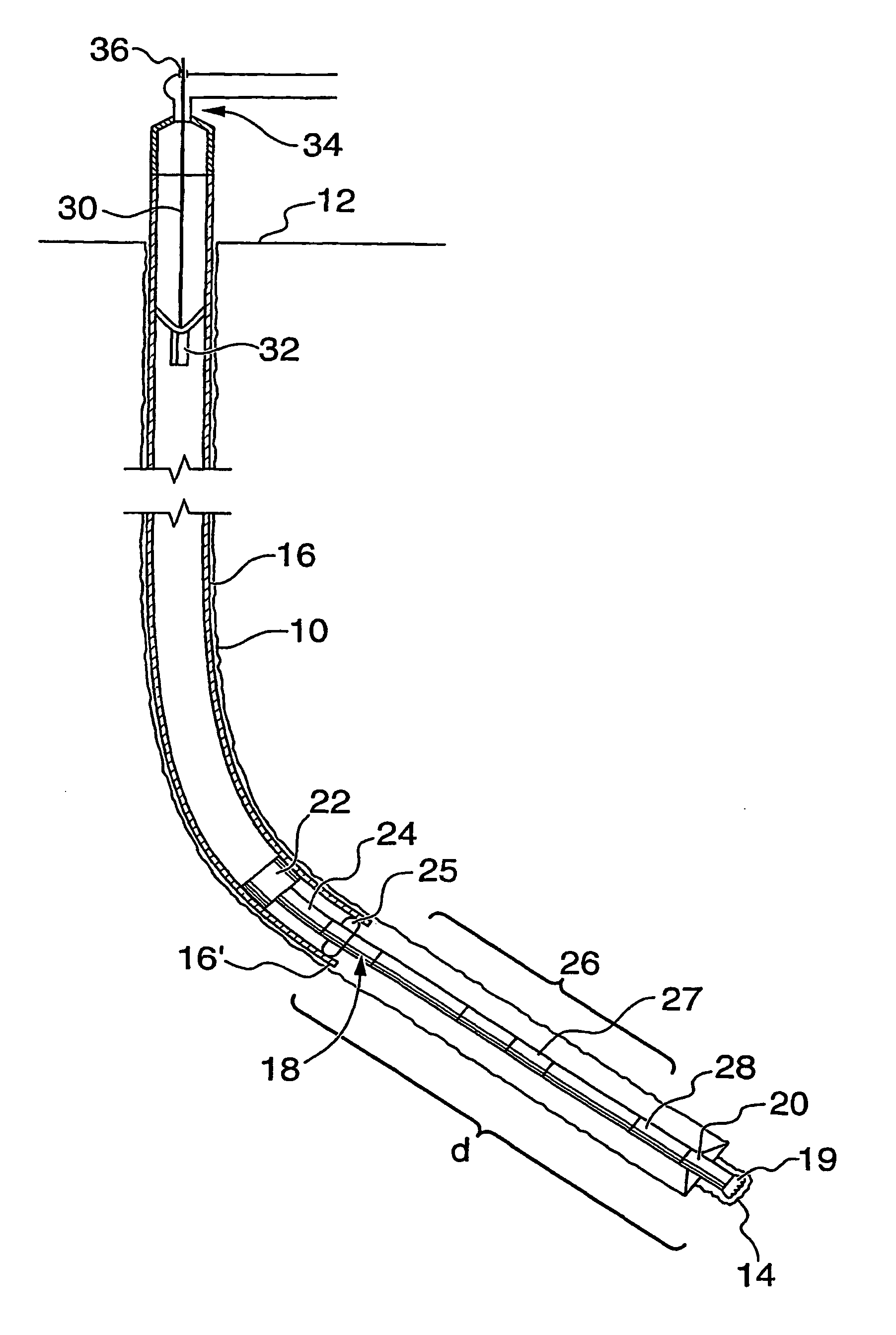 Method for drilling with casing