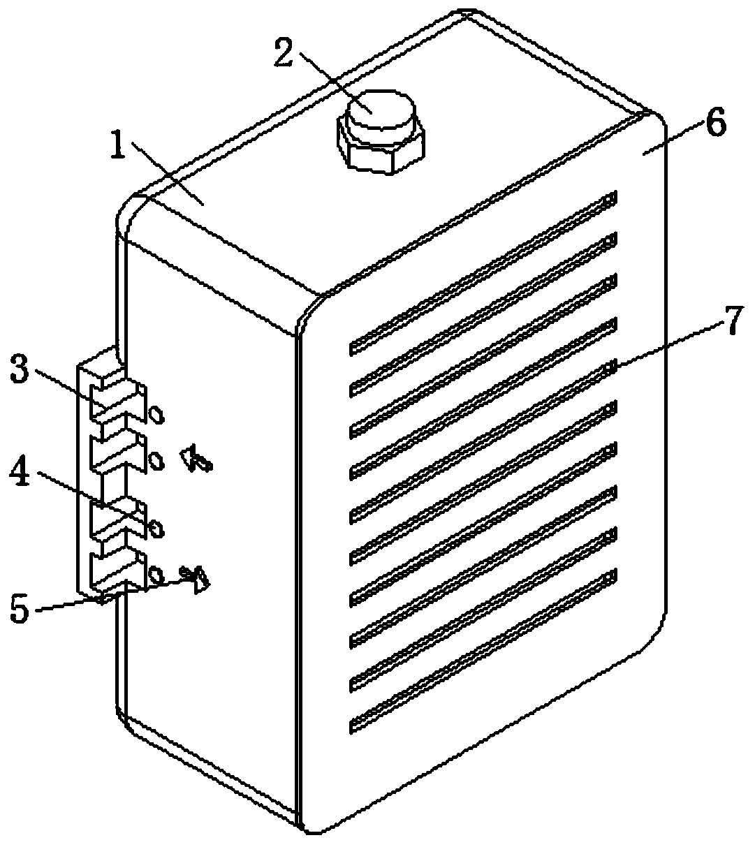 An on-load tap-changer mechanical switch for a grid intelligent voltage regulator