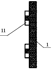 Insulation board for external wall of building