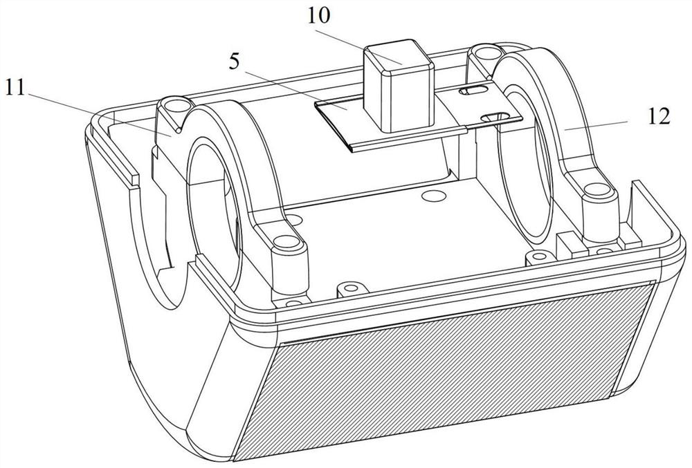 Large-span line vibration monitoring device and monitoring method