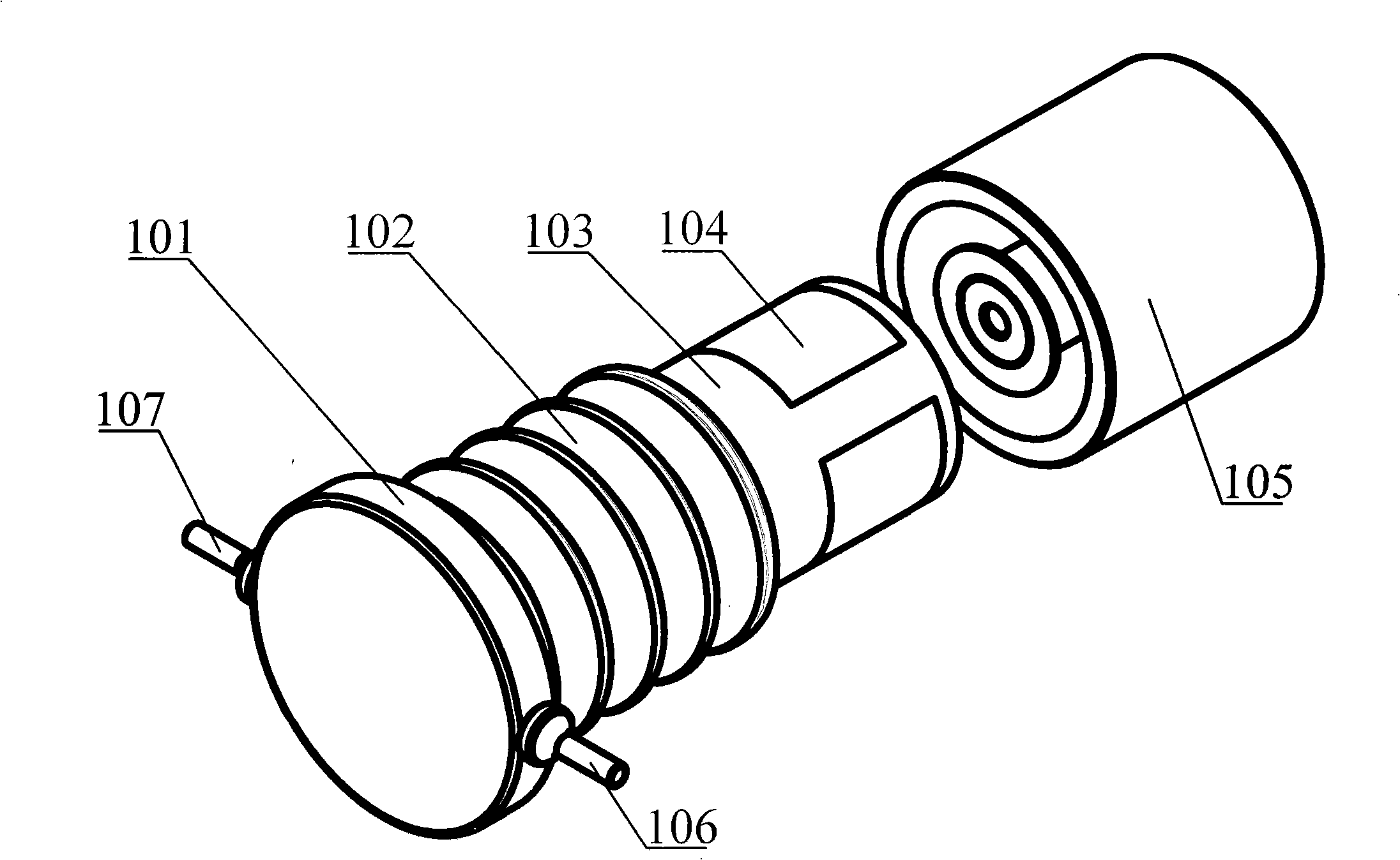 Negative pressure pulsation therapeutic instrument