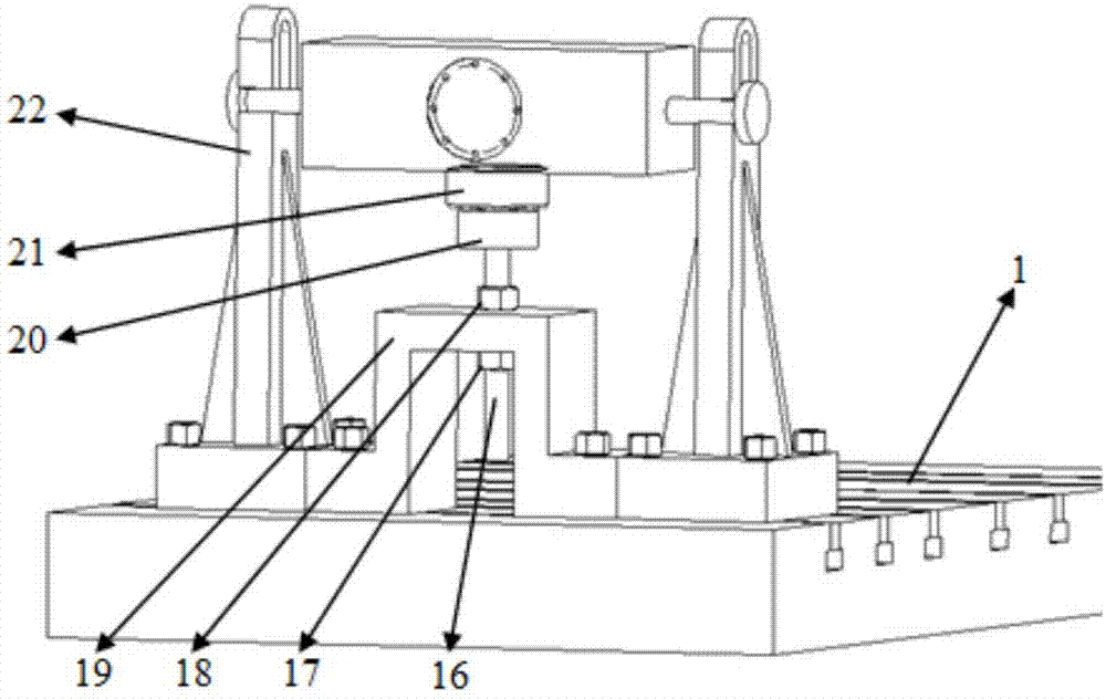 Line-contact sliding-friction vibration noise test bench