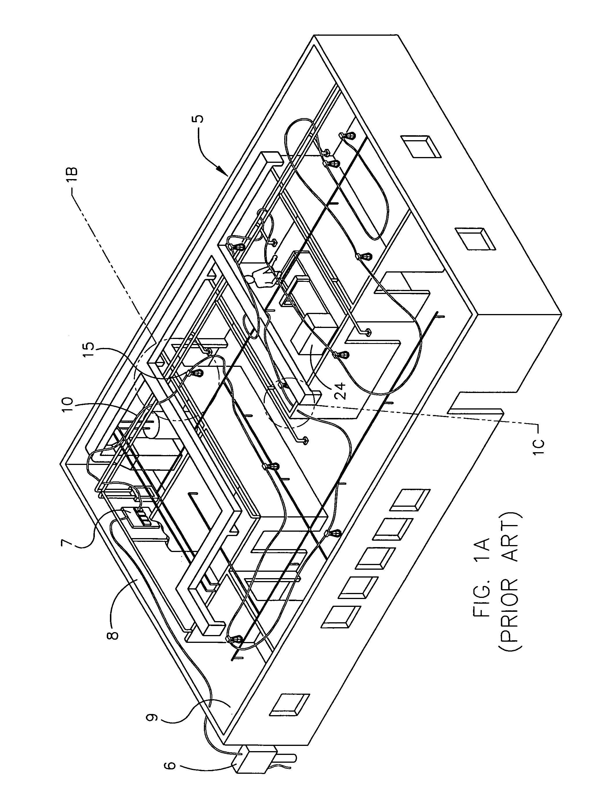 Modular temporary lighting assembly