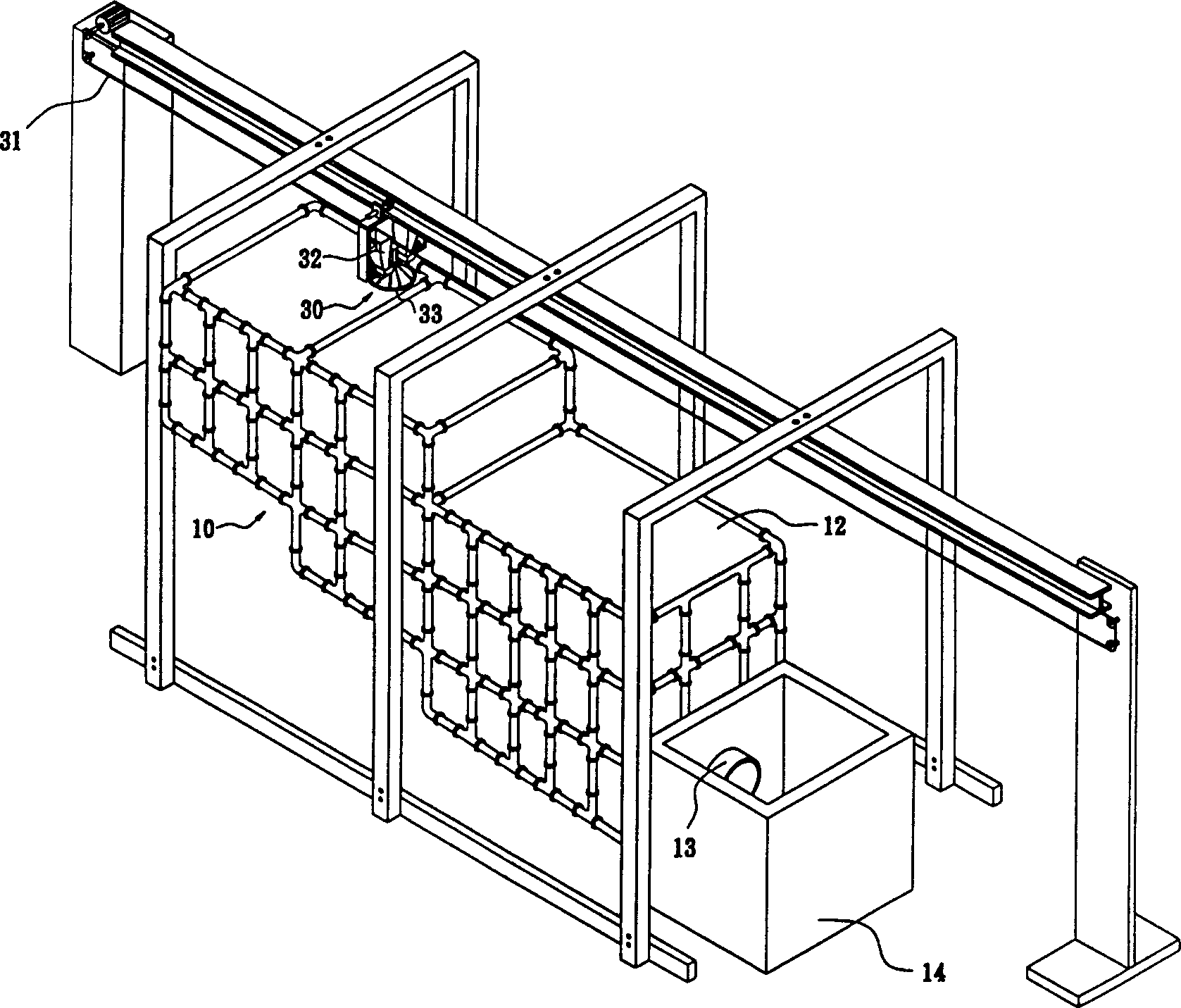 Indoor automatic breeding system