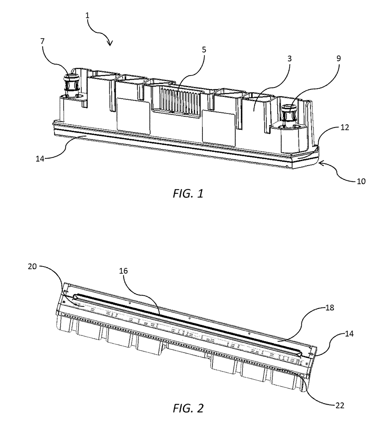 Inkjet printhead having laterally flared fluid outlets