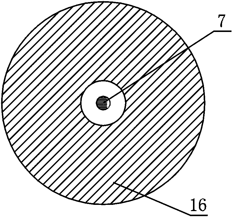 Aerobic composting device for organic solid waste