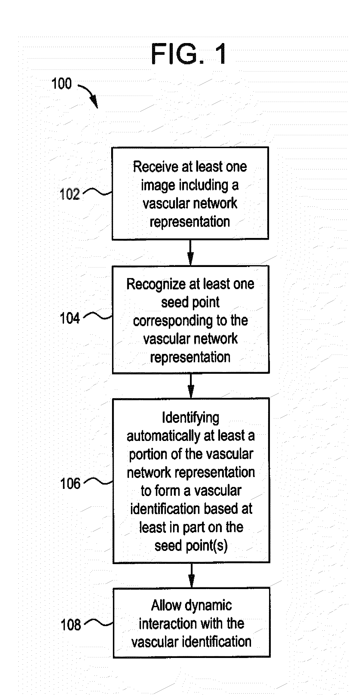 Iterative vascular reconstruction by realignment