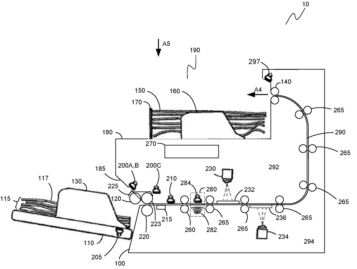 System and method for metallic object detection in a media transport system