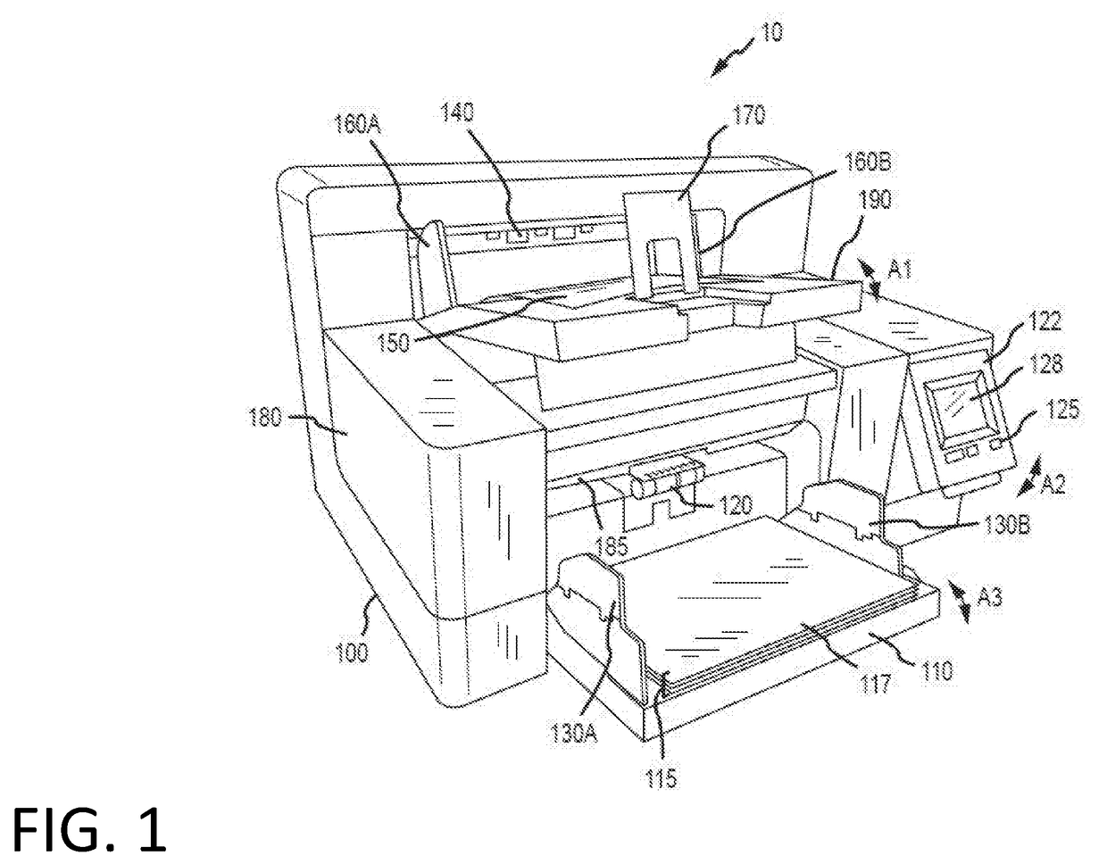 System and method for metallic object detection in a media transport system