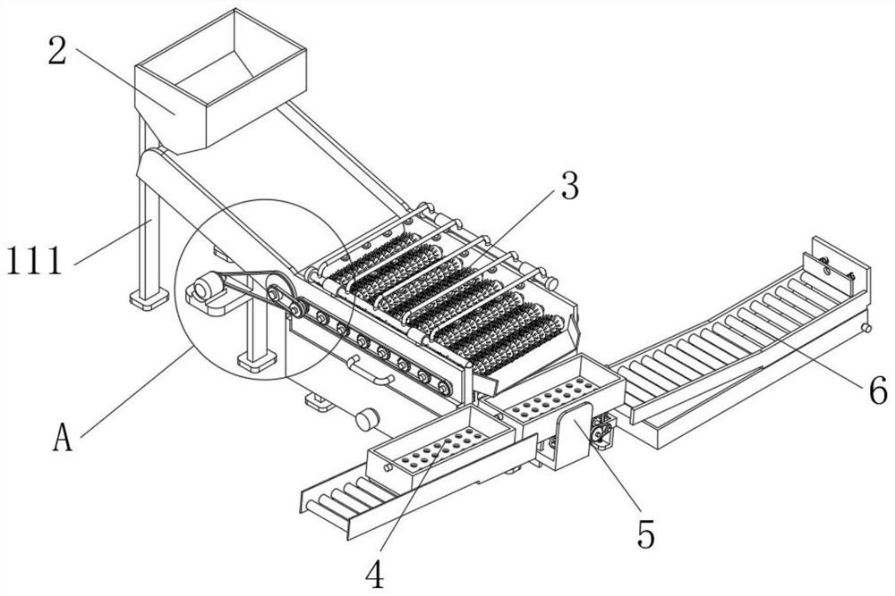 Agricultural product cleaning and transferring integrated equipment