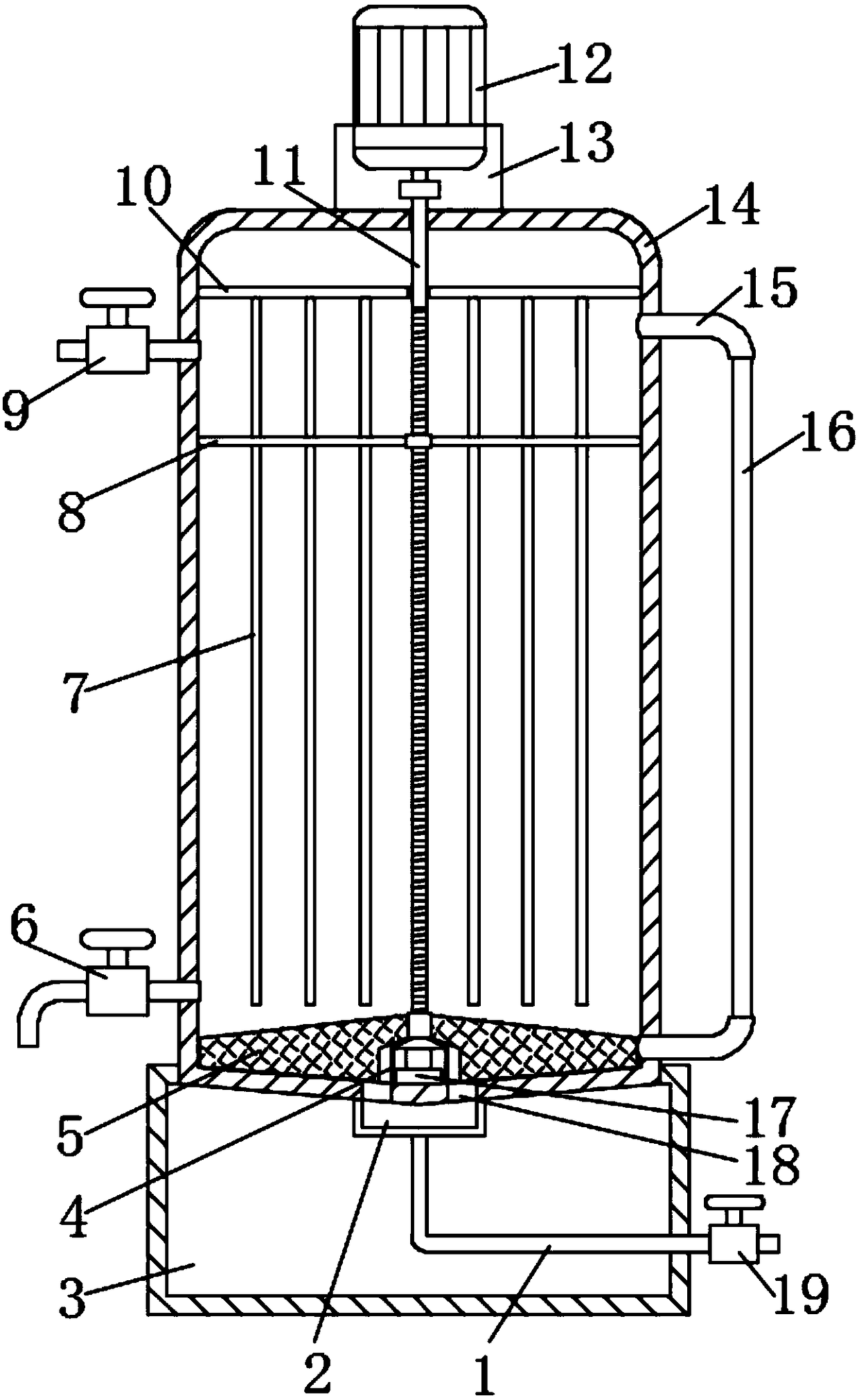 Electric boiler capable of rapidly descaling