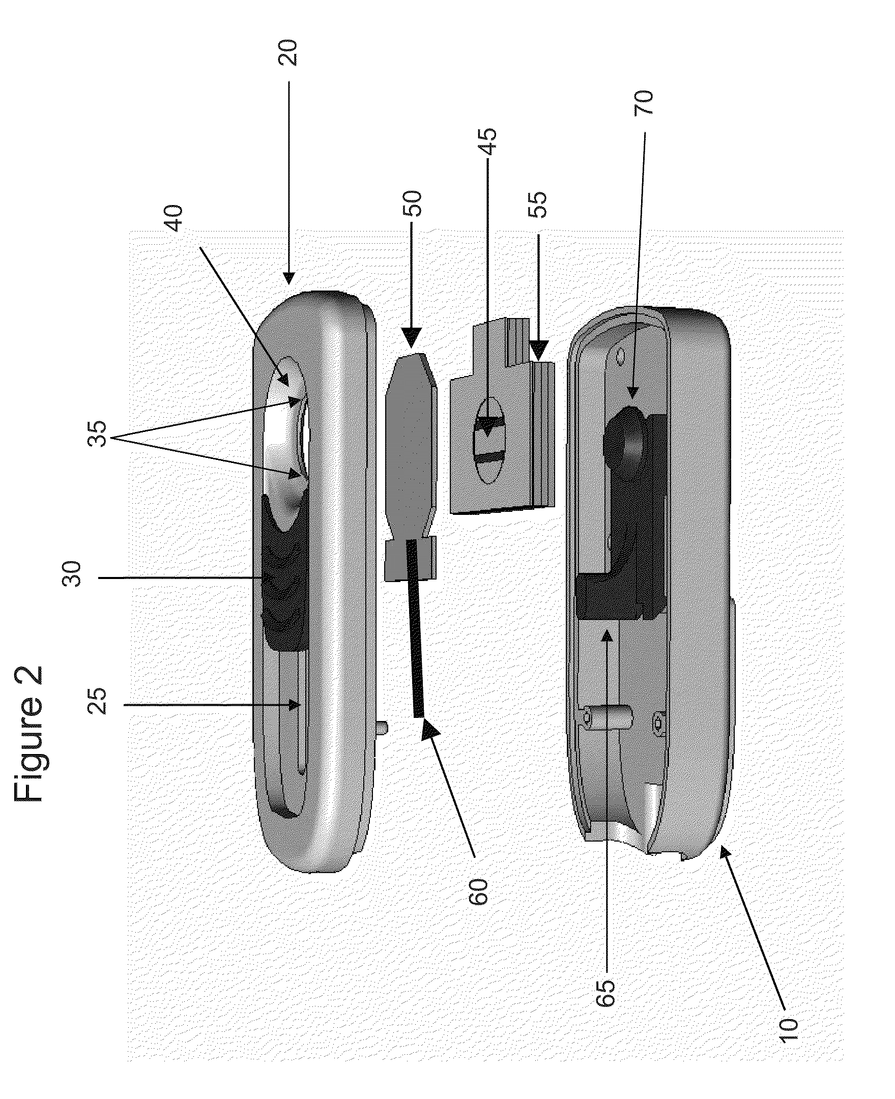 Device for detection of target molecules and uses thereof