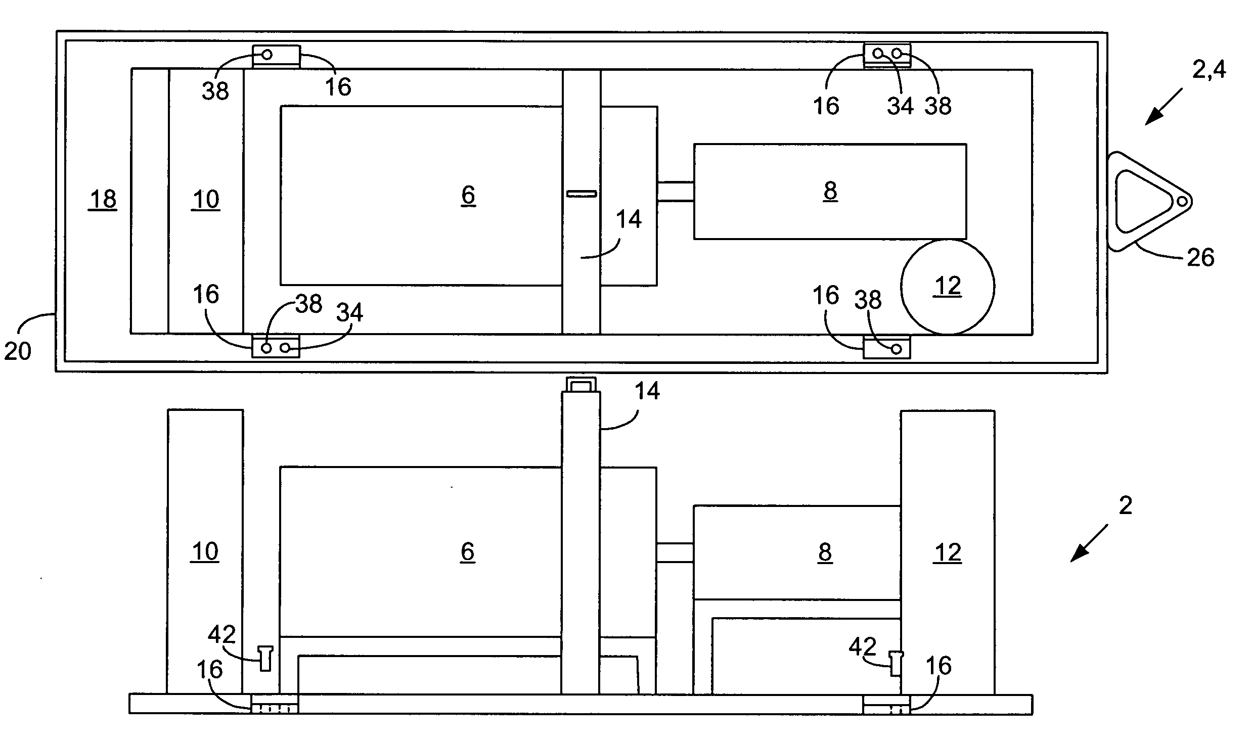 Modular portable compressor