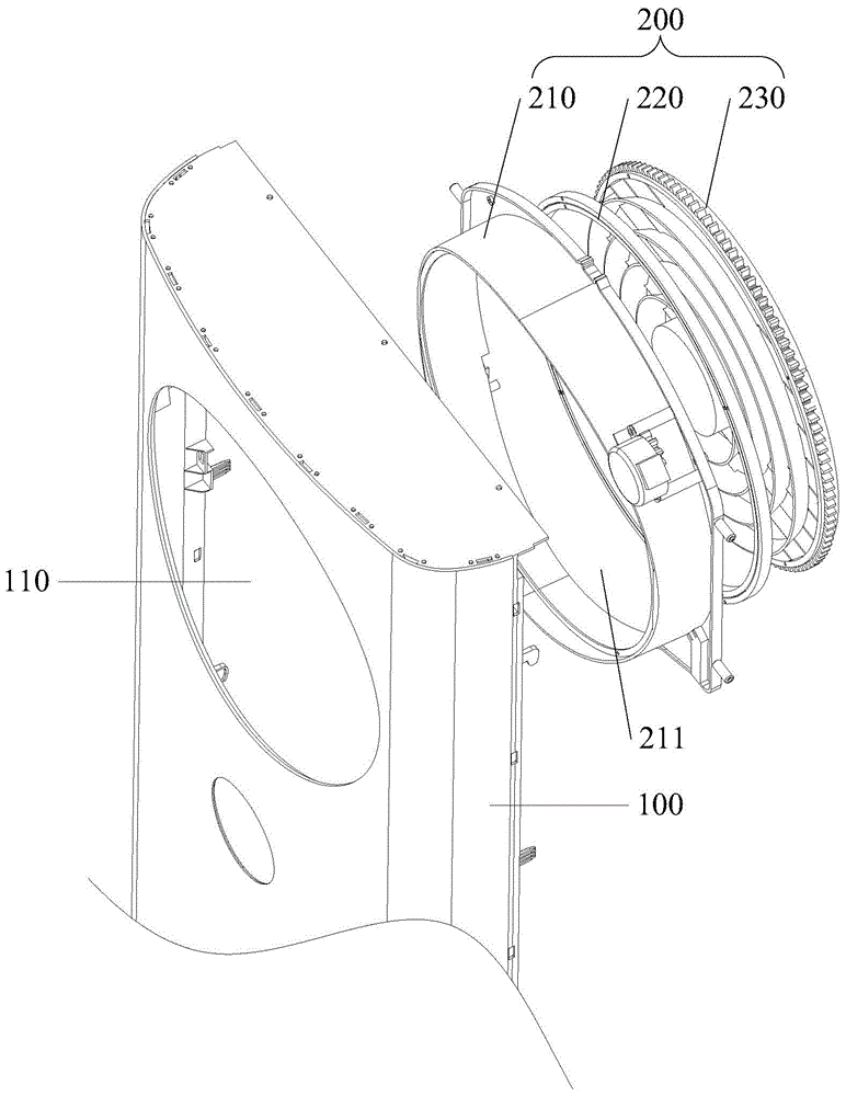 Air guide device and air conditioner indoor unit with same