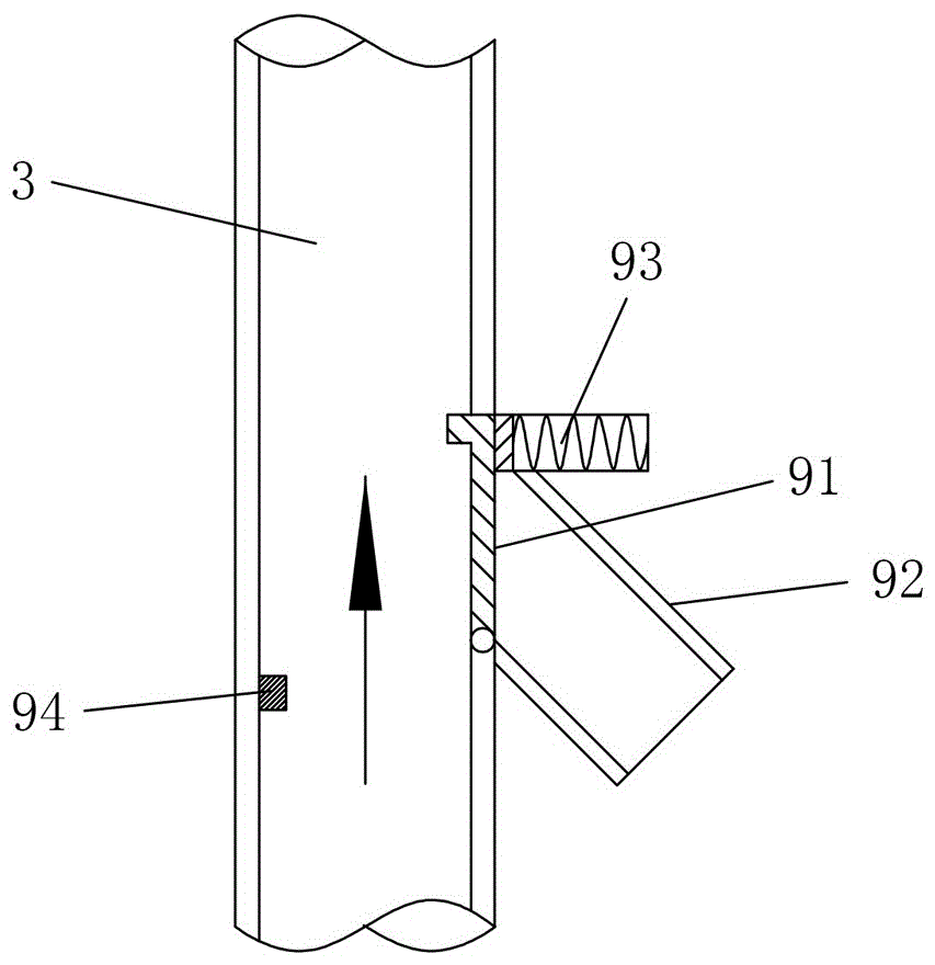 Hydraulic conveying testing system for deep sea mining