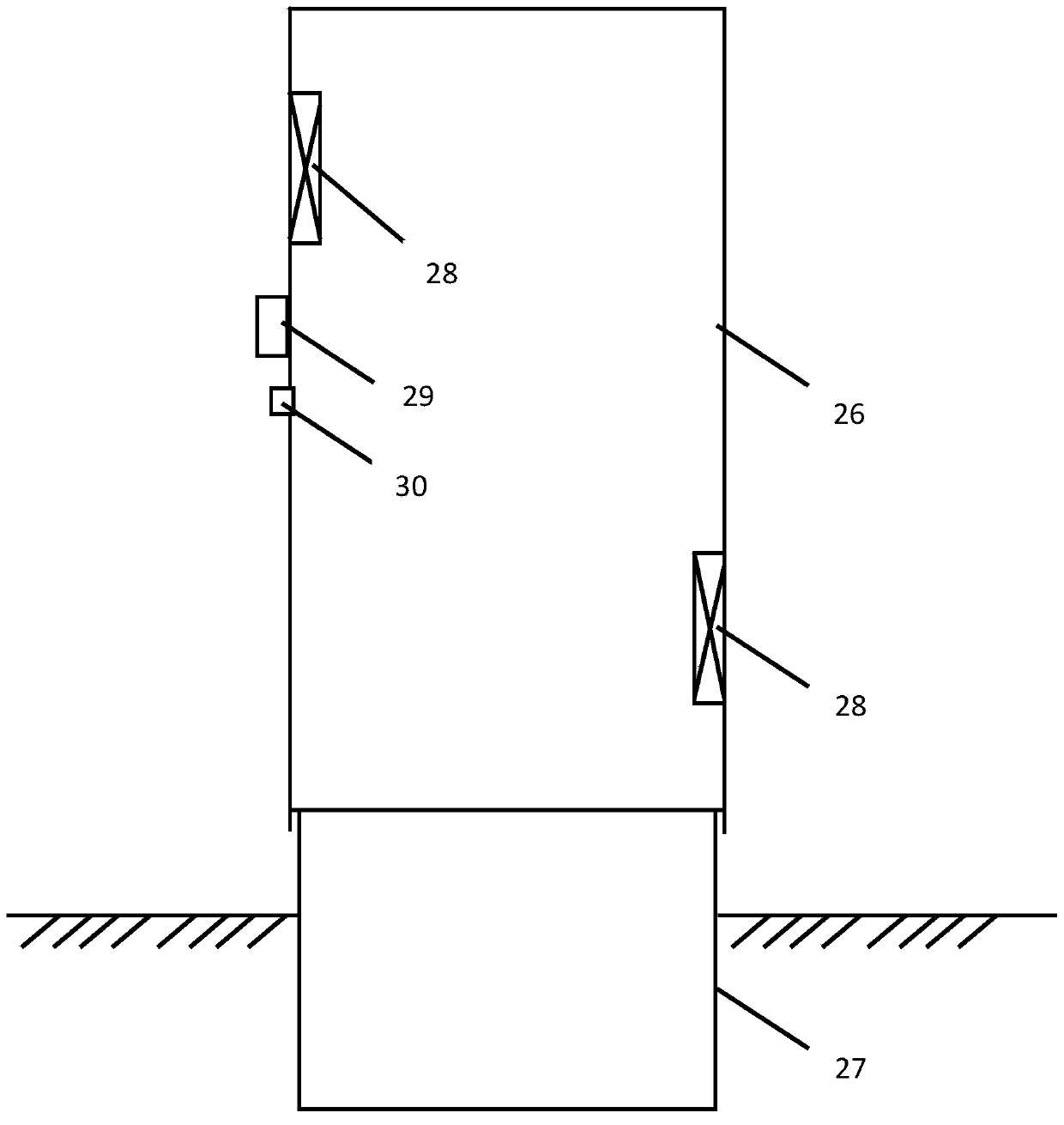 Method for identifying effect of water logging events on carbon flux of crop soil units