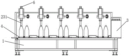 Novel semi-automatic filling machine