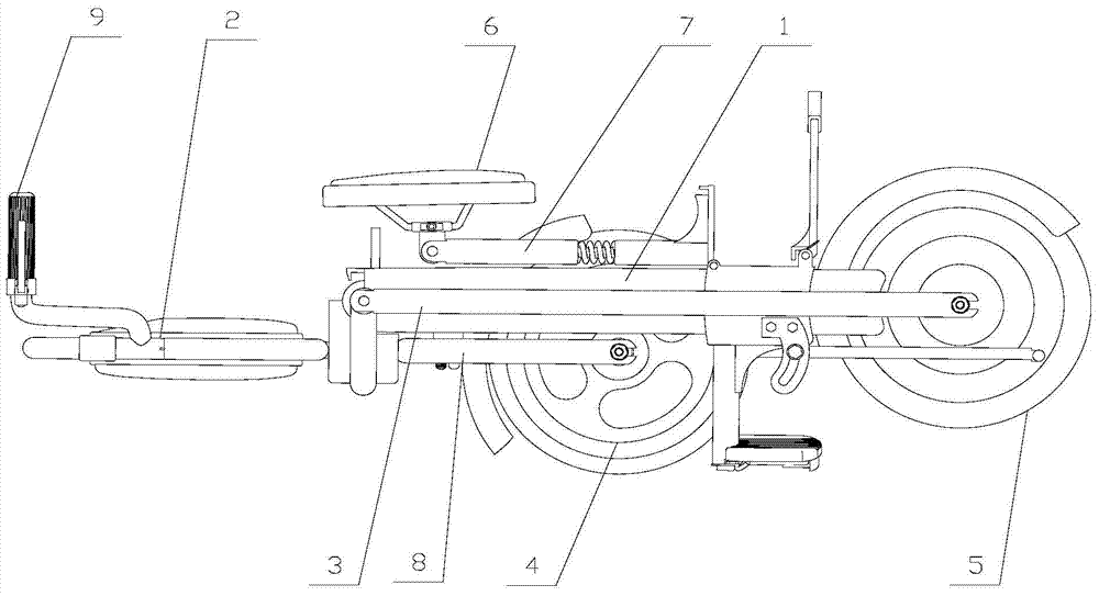 Foldable electric vehicle