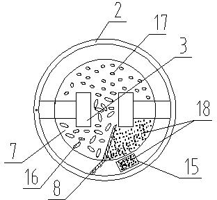 A vertical grinding roller sand making machine