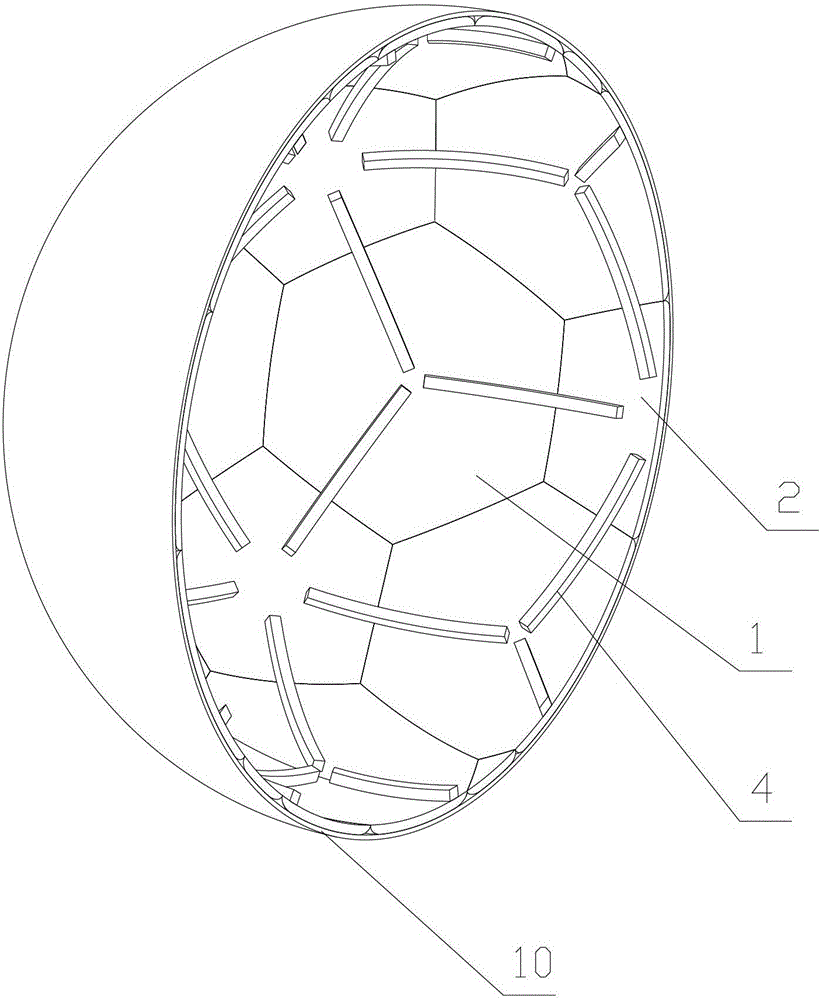 A spherical deformable soft robot