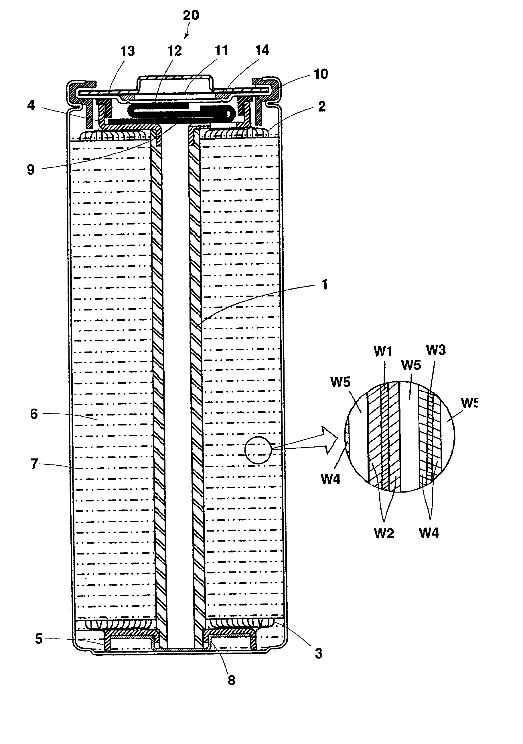 Non-aqueous electrolytic solution secondary battery