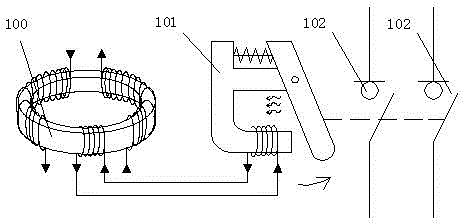 Intelligent self-checking method for residual current detection circuit based on signal injection mode