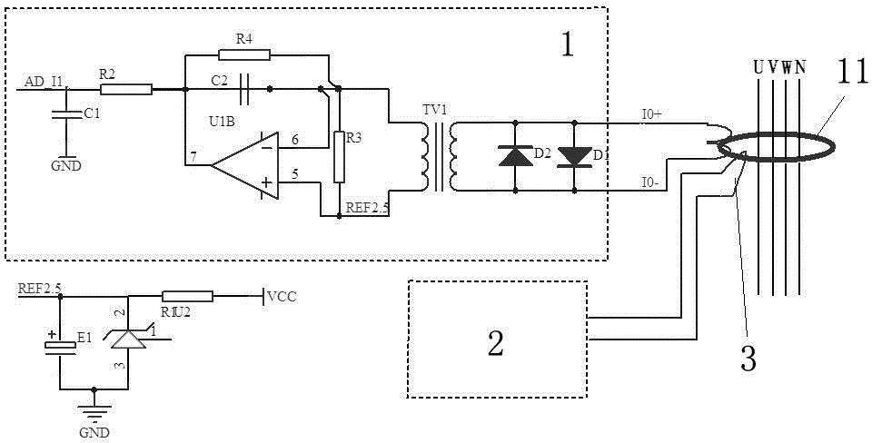 Intelligent self-checking method for residual current detection circuit based on signal injection mode