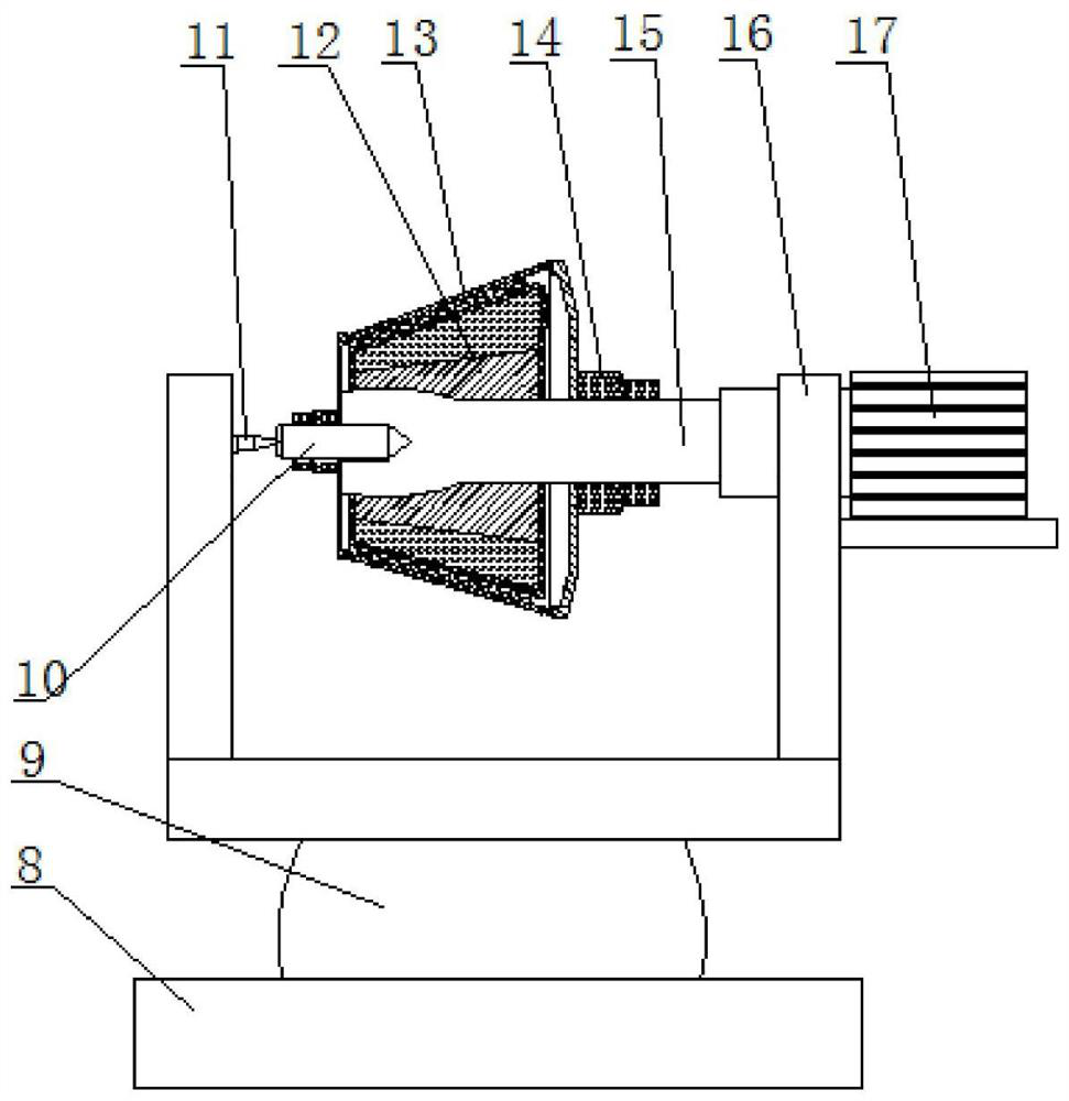 Laser cutting device for special-shaped hardware