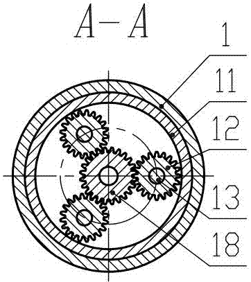 Big-torque self-balance low-speed turbine drilling tool