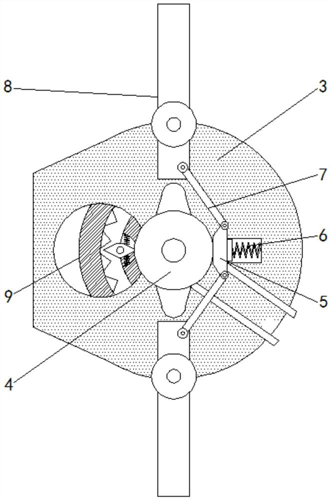 High-low voltage power distribution equipment capable of automatically dissipating heat and preventing water logging