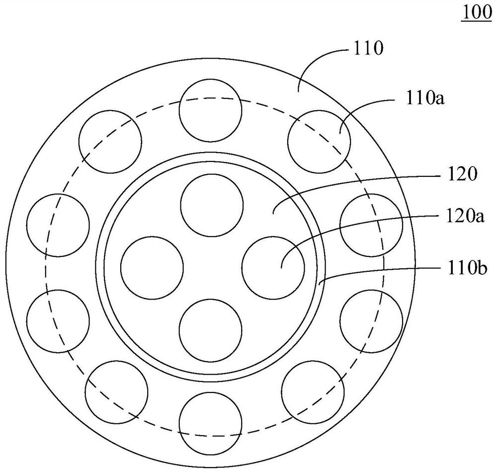 Graphite substrate for improving wavelength uniformity of epitaxial wafer