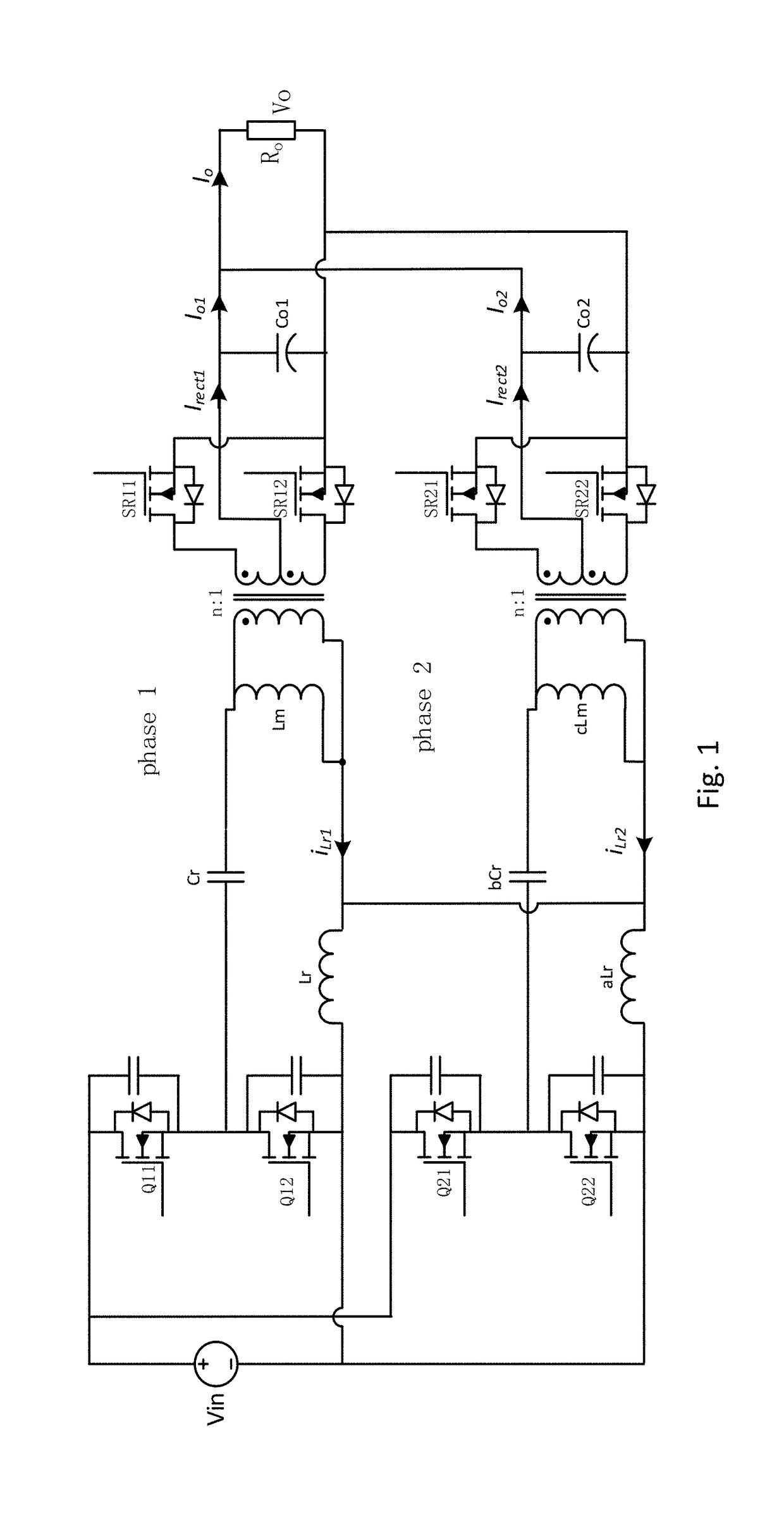 Modular parallel technique for resonant converter