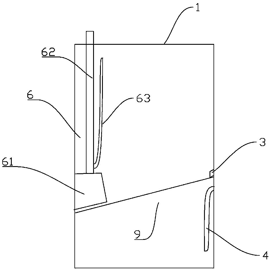 Device for collecting water surface floating debris in sewage treatment upgrading and reconstruction