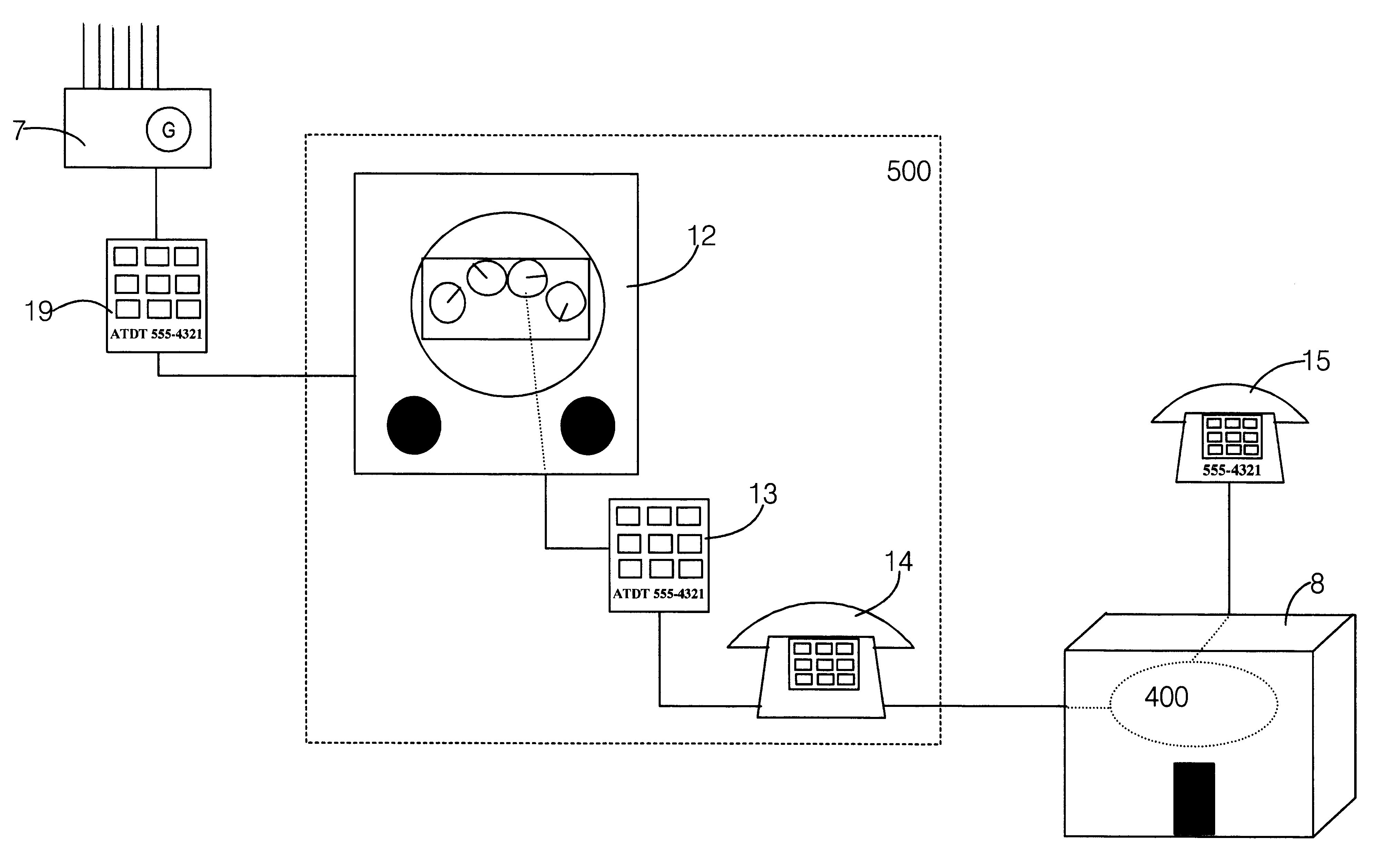 Telephone-linked commodity-billing method