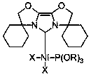 Preparation and application of blended nickel (II) complex with bisoxazoline derived azacyclo-carbene ligand and phosphite ester ligand